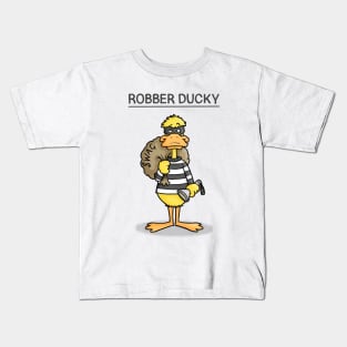 Robber Ducky Kids T-Shirt